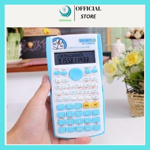 -Máy tính cầm tay Doremon DD-350 (GiỐNG FX 500) dùng cho học sinh cấp 2-3
