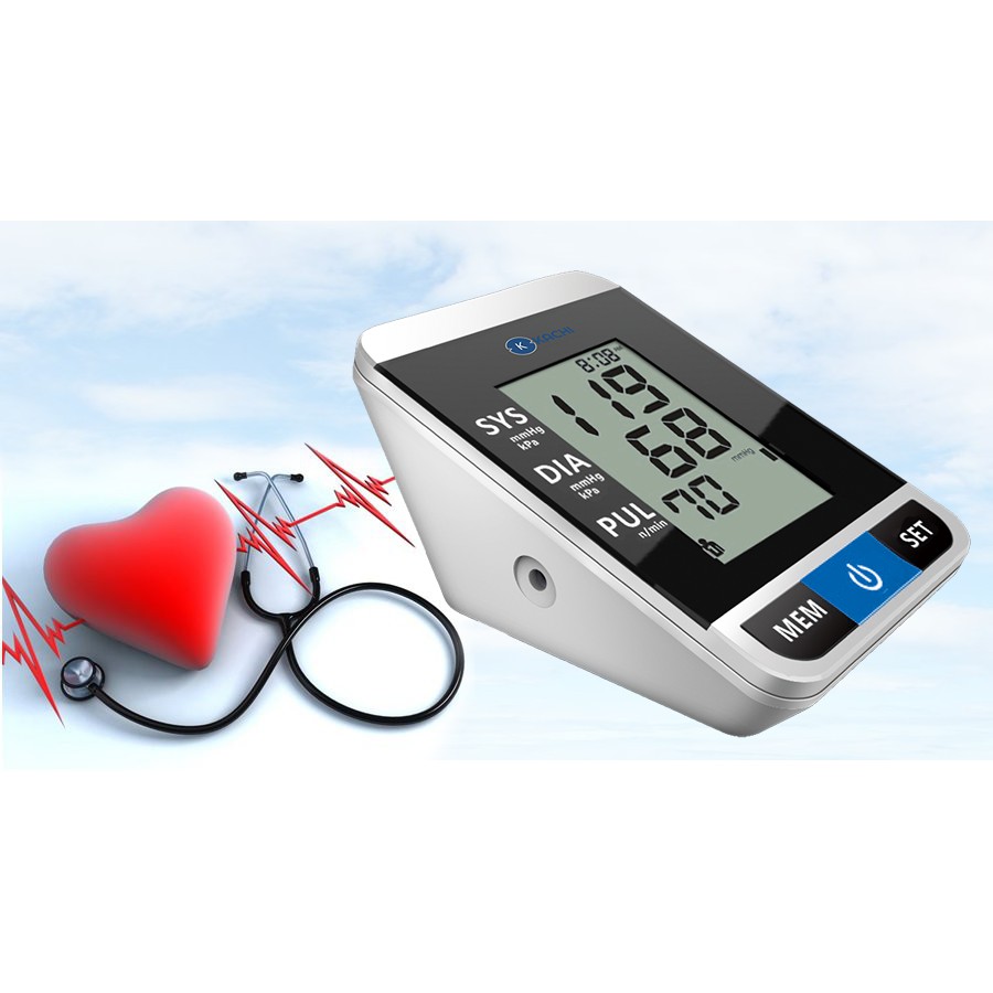 Máy đo huyết áp tự động Kachi có giọng chuẩn đoán kết quả bằng tiếng việt
