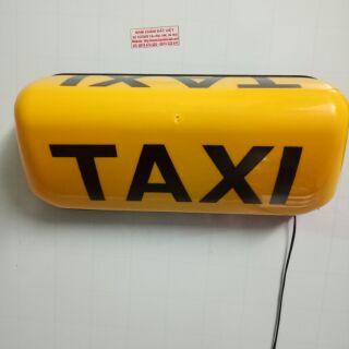 Mào taxi có đế từ có đèn đế nam châm