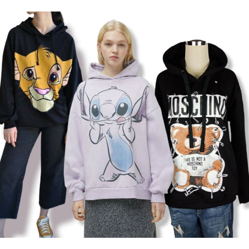 Áo Hoodie In Hình Stitch