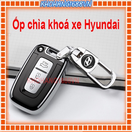 Ốp chìa khoá TPU sang trọng dành cho xe Hyundai Sonata, Tucson, Santafe, Genesis, i30, Elantra, Veloster...
