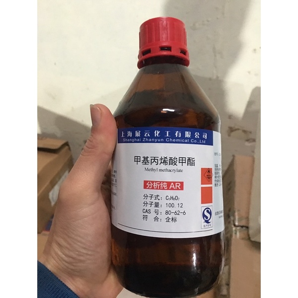 Hoá chất Methyl methacrylate. CAS 80-62-6 chai 500ml