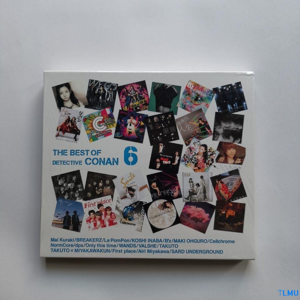 Bộ Sưu Tập Các Bài Hát Thám Tử conan x0705 6 Đĩa Cd Sưu Tầm Thám Tử conan6 2 Cd