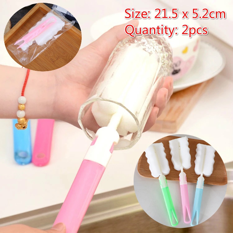 Set 2 Cọ Rửa Ly Tách Bằng Bọt Biển Tiện Lợi