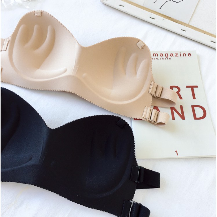 Áo Lót Nữ Đúc Su Cúp Ngực Không Dây Nâng Ngực Hình Bàn Tay (Tặng kèm dây) AL10 | BigBuy360 - bigbuy360.vn