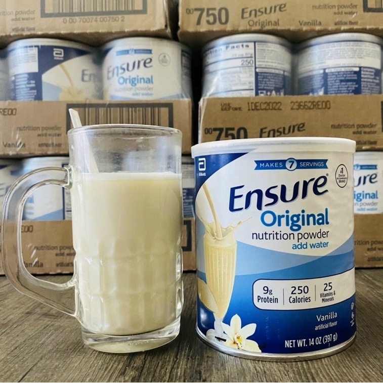 Sữa bột Ensure Original Nutrition Powder 397g Abbott (Ensure Mỹ)