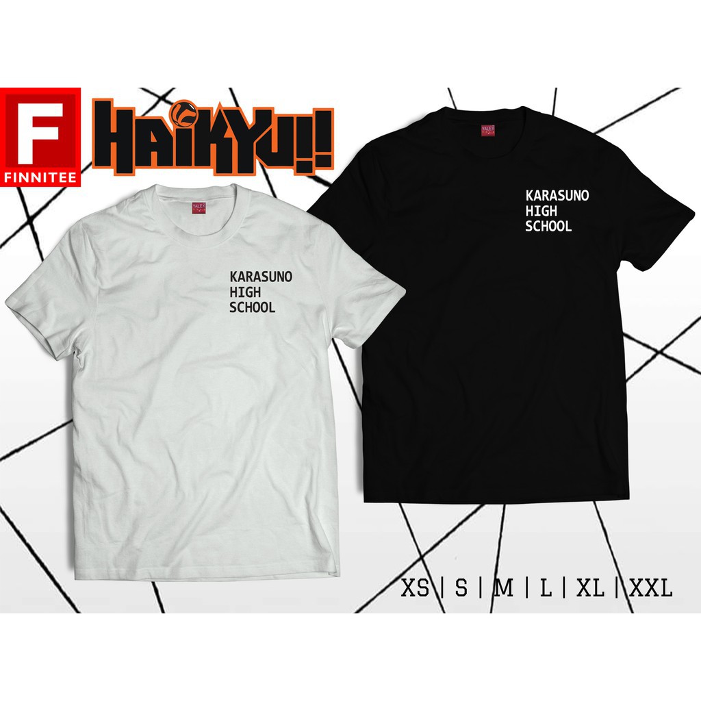 Mẫu áo phông in hình HAIKYU! Karasuno High School Tshirt for men and women độc đẹp giá rẻ