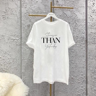 Áo phông in chữ THAN đen trắng [FREESHIP] áo dáng unisex hàng đủ size, áo thun nam nữ đẹp chất, chất cotton mềm