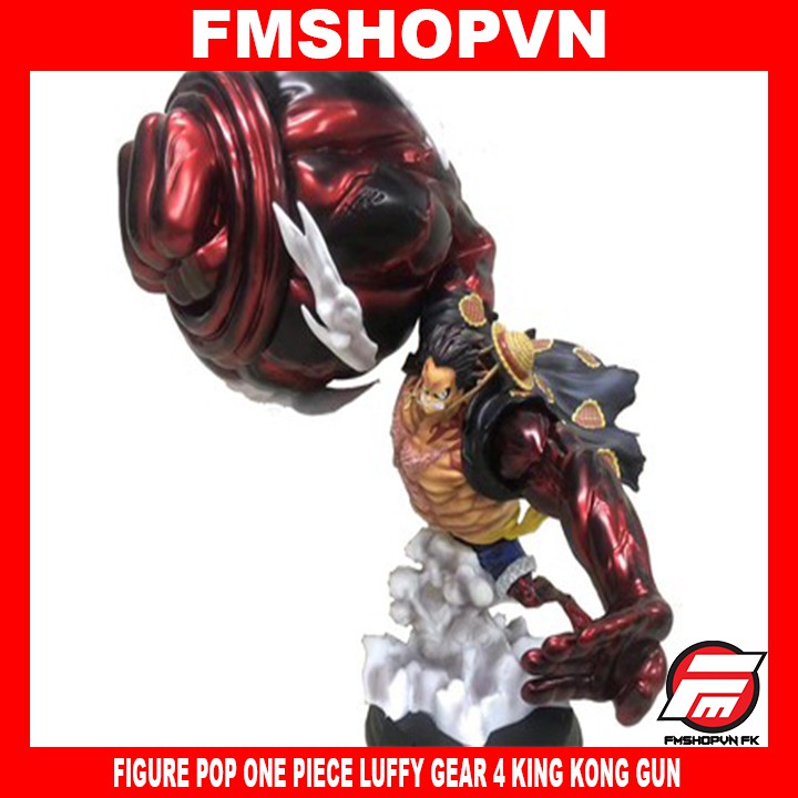 Fmshopvn Figure Pop One Piece Luffy Gear 4 King Kong Gun Mo Hinh Nhan Vật Nam Anime Pvc Tĩnh Gear Fourth Shopee Việt Nam