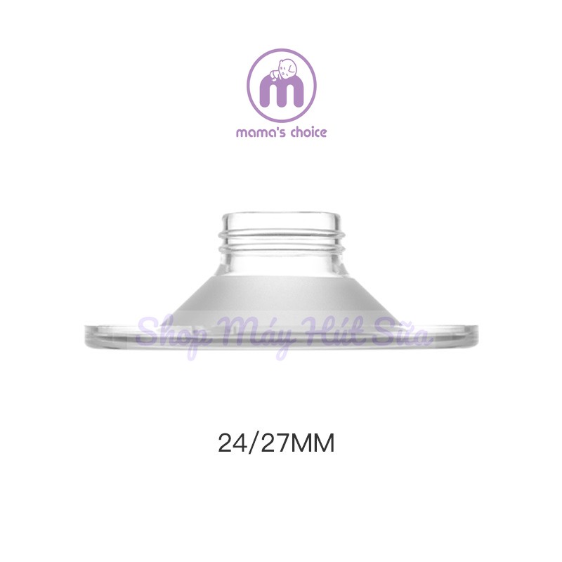 💜Phễu Hút Sữa Silicone SuperSoft Cho Máy Hút Sữa Không Dây Mama's Choice 💜Siêu Mềm Mại Với Size 24-27mm