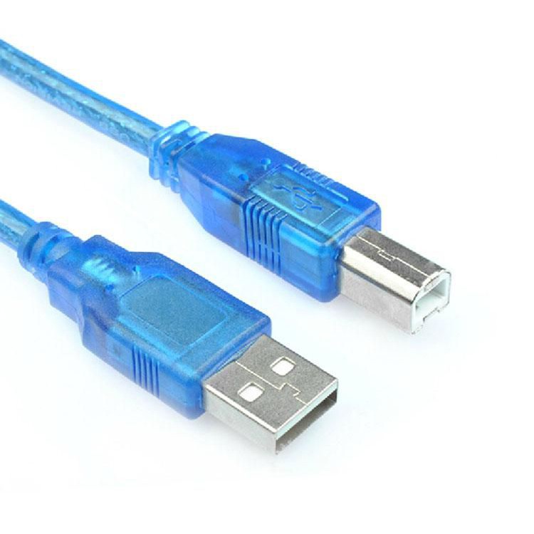 Dây cáp USB máy in chống nhiễu 3m màu xanh