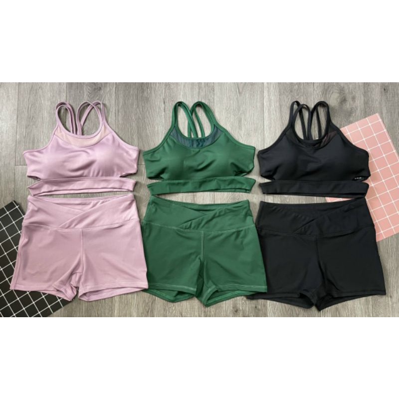 Bộ quần áo tập gym yoga nữ siêu đẹp dbr