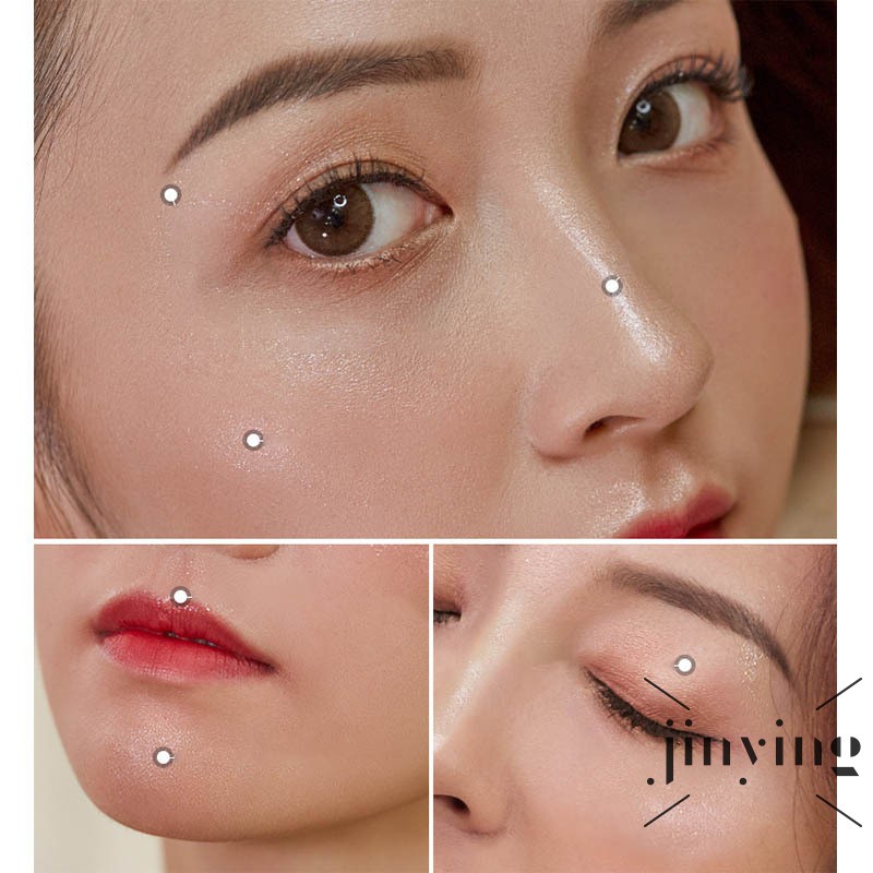 GETNOIVAS [Hàng mới về] Phấn mắt chống thấm nước 7 màu thạch sắc tố cao