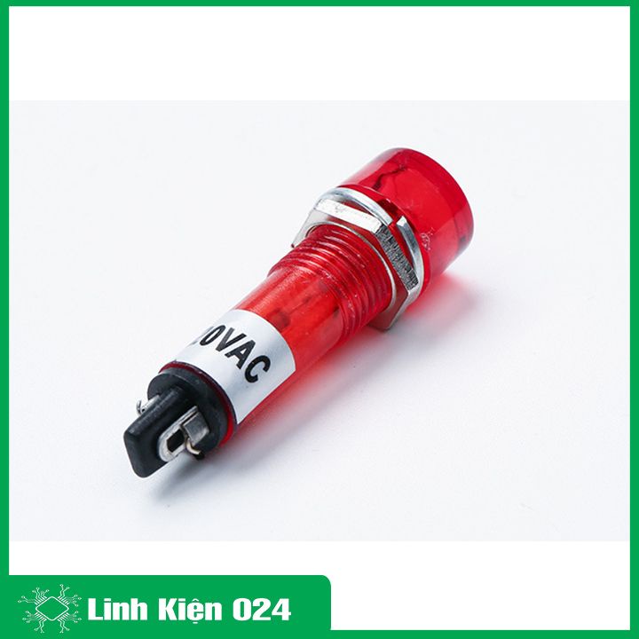 Đèn led báo tín hiệu nguồn XD10-3 điện áp 220VAC 10mm màu đỏ / xanh lá / vàng