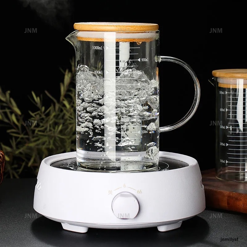 Cốc đong thủy tinh borosilicat cao chịu nhiệt -20℃～150℃ 1000ml/500ml/350ml trong suốt có thước đo dùng cho nấu nướng