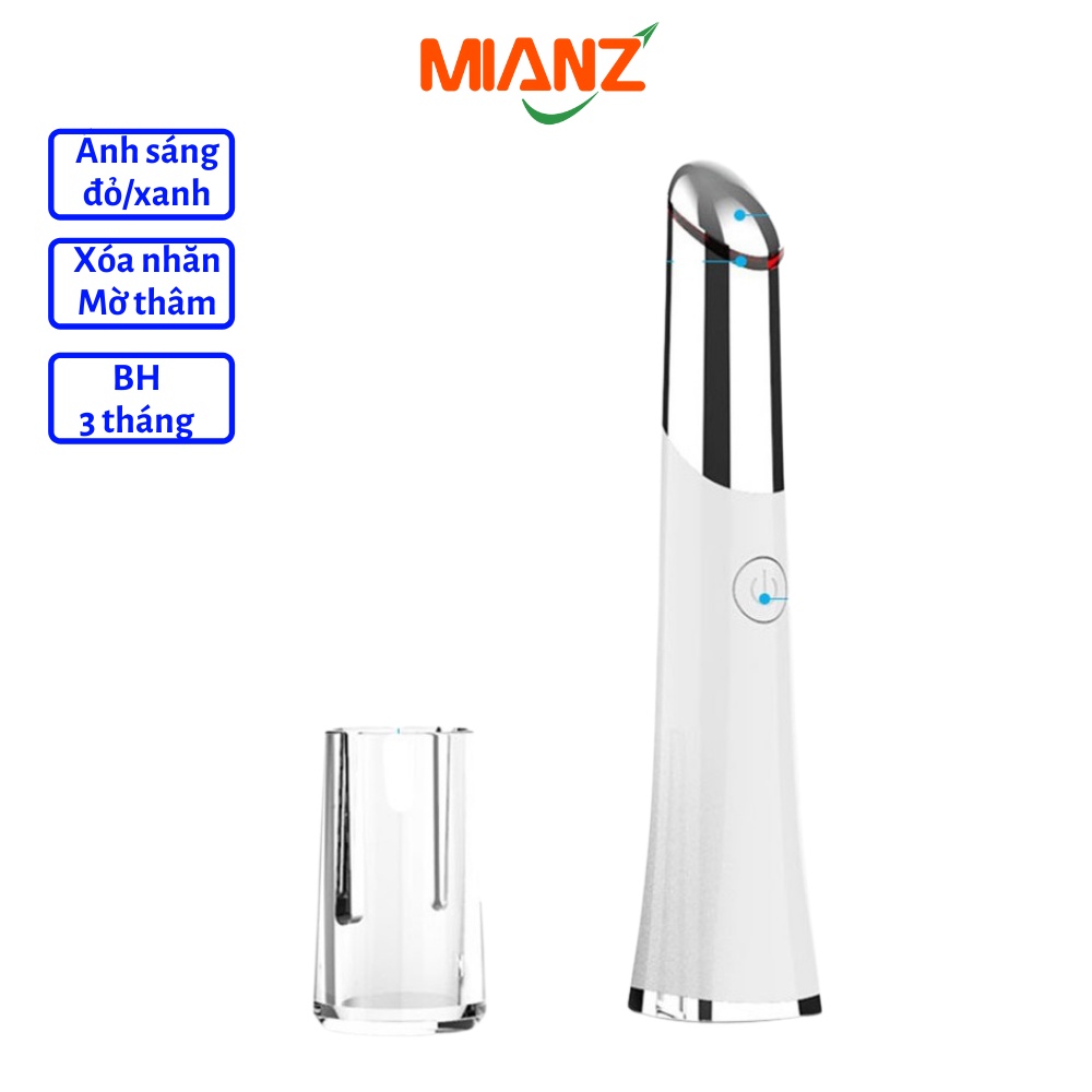 Máy massage mắt chống nhăn loại bỏ quầng thâm, mờ bọng mắt Mianz Store - Máy matxa mắt pin sạc