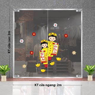 DECAL TRANG TRÍ TẾT 2021  SỐ 148