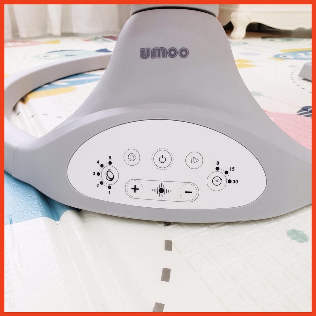 Nôi Ru Cho Bé/Nôi Đưa Kiêm Ghế Ngồi Umoo 5 Chế Độ Giúp Bé Ngủ Ngon, Thư Dãn
