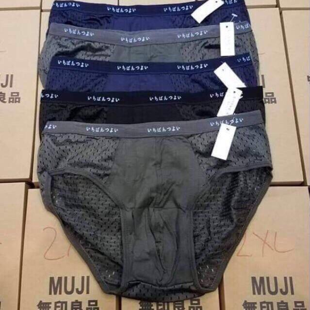 Combo 2 QUẦN SỊP TAM GIÁC MUJI THÔNG HƠI.