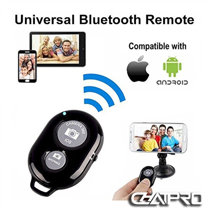 [XẢ HÀNG]Remote bluetooth điều khiển từ xa cho điện thoại chụp hình