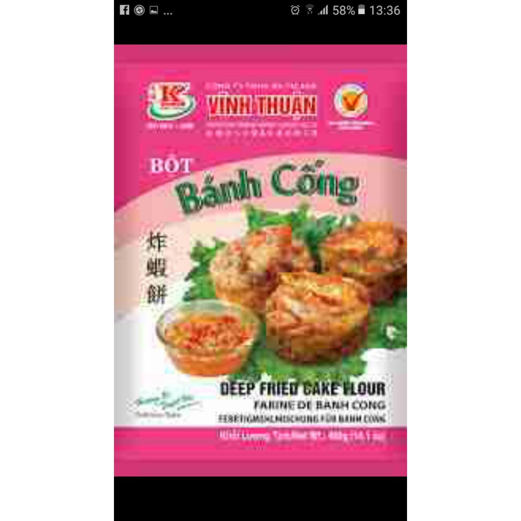 bột bánh cống vĩnh thuận 400g