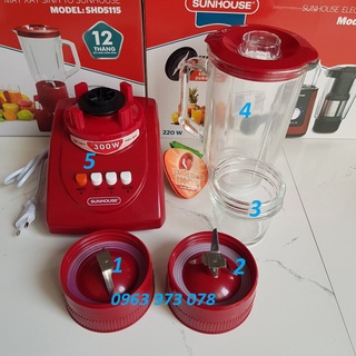 [HÀNG MỚI CHÍNH HÃNG] Phụ kiện máy xay sinh tố Sunhouse SHD5115