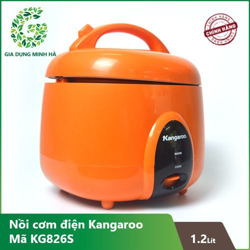 Nồi cơm điện Cơ 1.2 lít Kangaroo KG 826S – Bảo Hành Chính Hãng 12 tháng