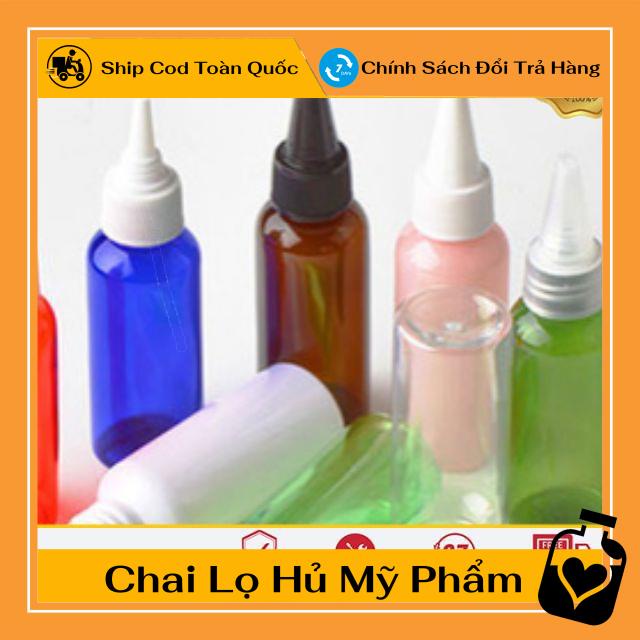 Chai Chiết Mĩ Phẩm ❤ TOP GIÁ RẺ ❤ Chai nắp nhọn 30ml,50ml,100ml , chai nhựa pet , chai lọ mỹ phẩm , , phụ kiện du lịch