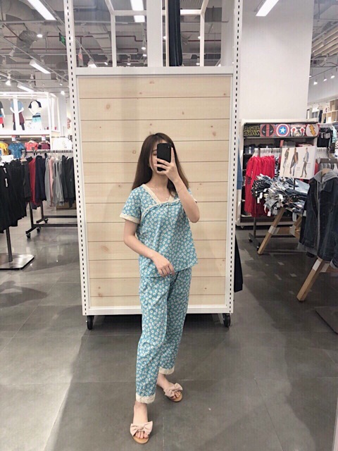 Bộ hoa mặc nhà hiệu Topshop