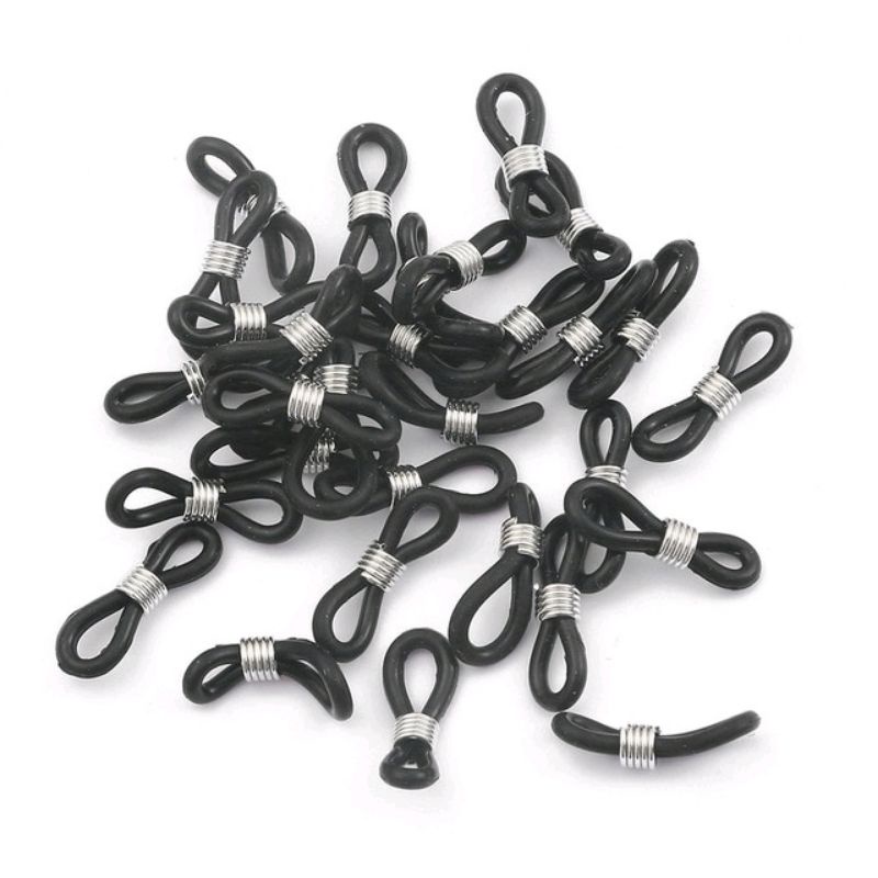 Vòng nhựa mềm số 8 cố định dây phụ kiện đeo gọng kính tiện lợi