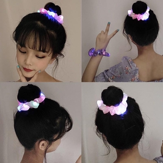 Dây Buộc Tóc Có Gắn Đèn Led Phát Sáng