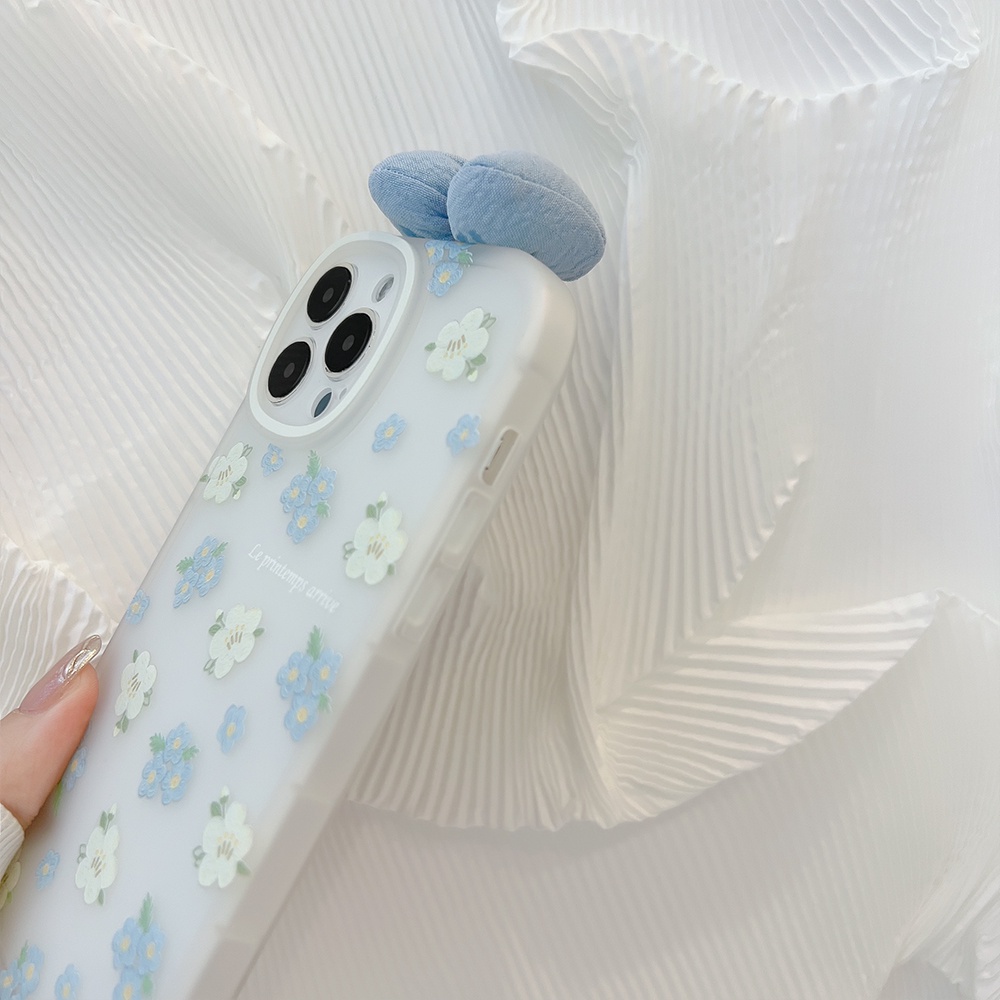 Ốp lưng IPhone  trong bo góc hoa cúc 6/6s/6plus/6splus/7/7plus/8/8plus/xs/11/12/13/14/Pro/Plus/Promax TBT2