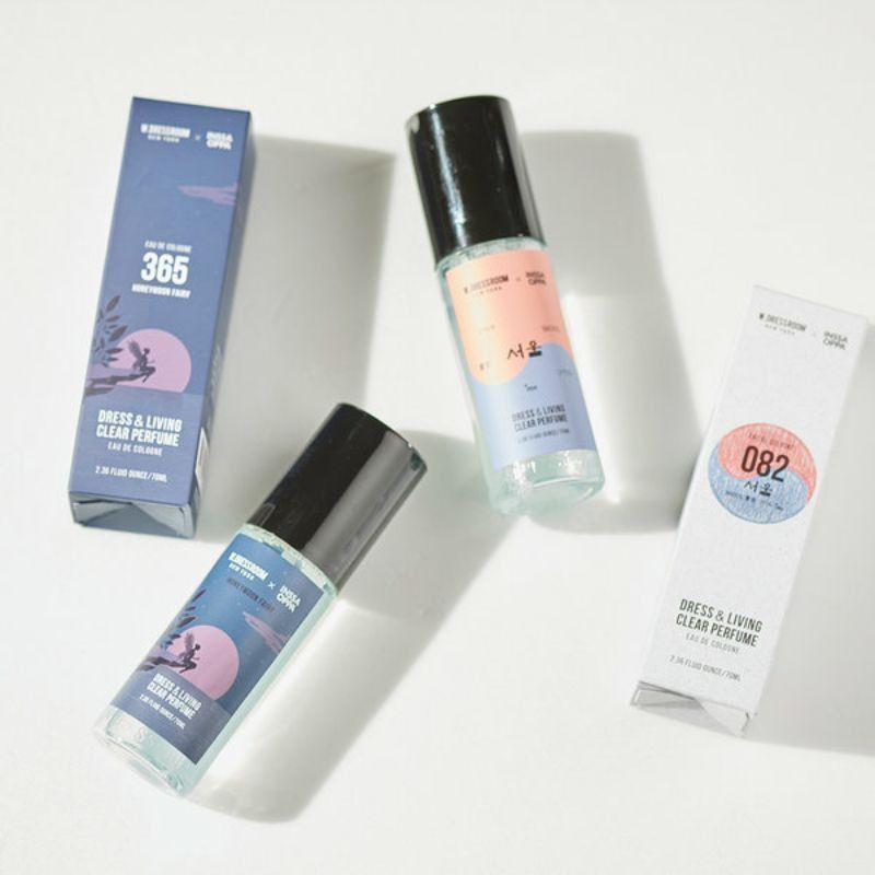 [MÙI MỚI] Nước hoa xịt thơm W.Dressroom Clear & Living Perfume (Idol K-Pop lựa chọn) | Thế Giới Skin Care