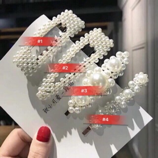 Kẹp Tóc Đính Hạt Ngọc