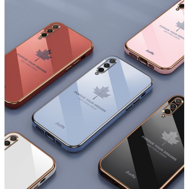 Ốp lưng samsung A50 A50S A30S Ốp Điện Thoại Họa Tiết Lá Phong Cho Samsung A7 2018 A750 A50 A30S A50S A31 A51 A71 A20 A30 A32 A52 A72 A12 A11 M11 A10S FY