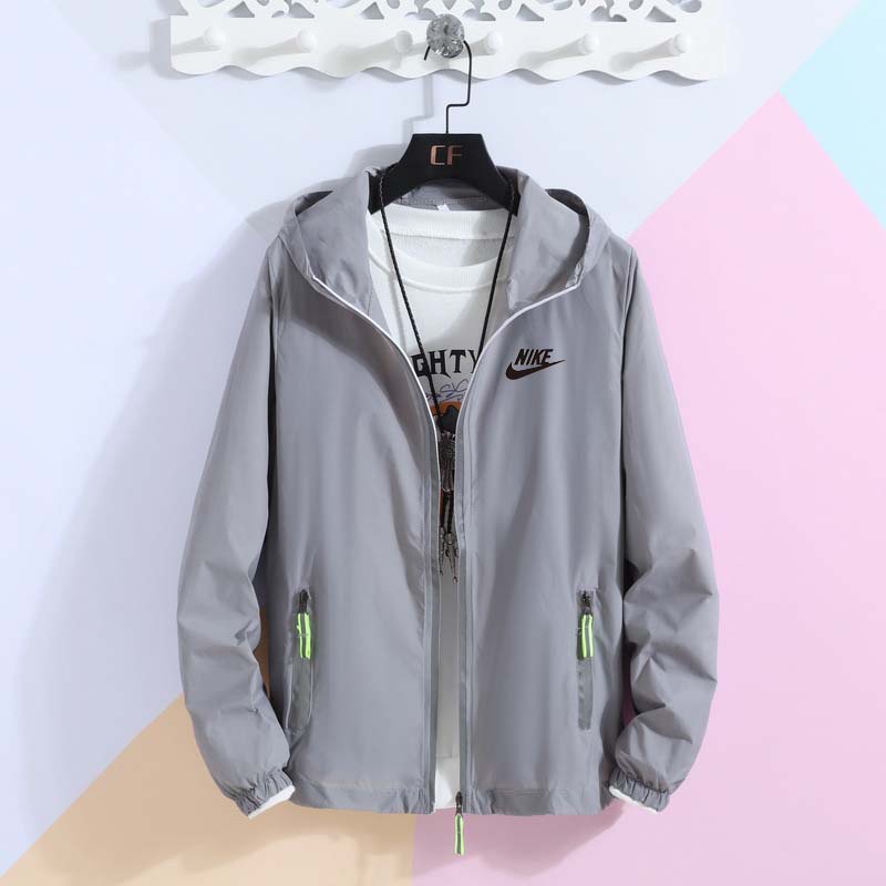 Áo khoác chống nắng có mũ trùm đầu size s-7xl phong cách thời trang mùa hè cho nam và nữ