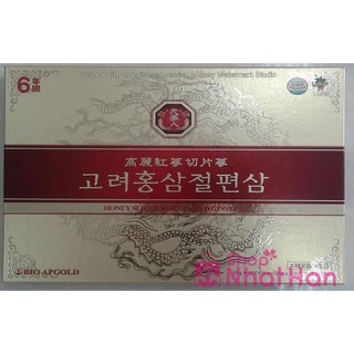 Hồng Sâm Lát Mật Ong Bio APGOLD-Korea Sliced Red Ginseng