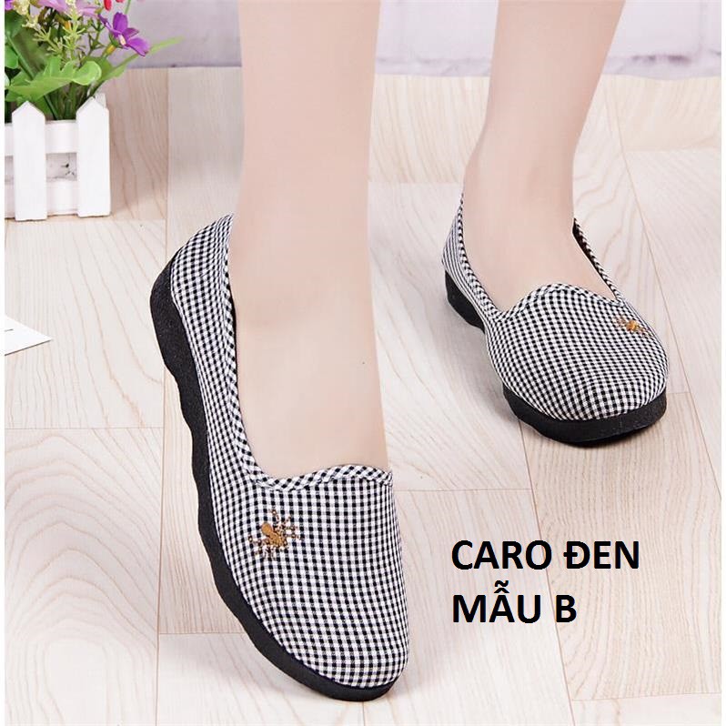 Giày búp bê đi bộ cực êm chân nhiều kiểu dáng hàng lẻ size (KHÔNG ĐỔI TRẢ)