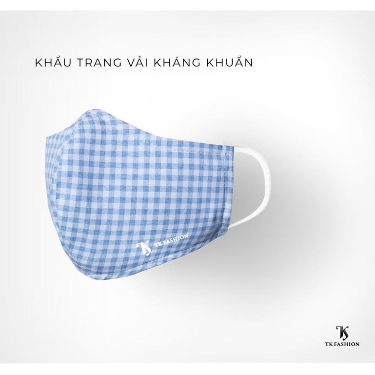 Khẩu trang kháng khuẩn  TK FASHION - KT22 - Kháng khuẩn- Ngăn bụi bẩn- Chống tia UV - Khử mùi- bảo vệ đường hô hấp.