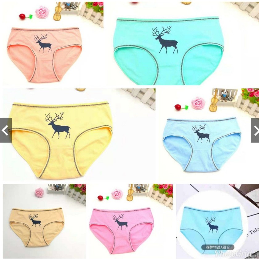 Quần lót cotton hình cực đẹp