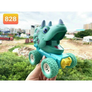 Đồ chơi xe địa hình khủng long mẫu mới hả miệng chạy