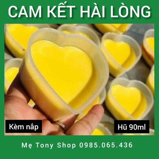 [Cam Kết Hàng Tốt]Bộ 50 Hũ Làm Bánh Flan,Rau Câu...Khuôn Hình Trái Tim-Hãng Vĩnh Trường (90ml)