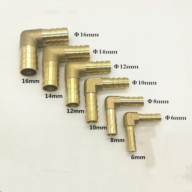 Ống nối ống nước bằng đồng thau 6mm 8mm 12mm