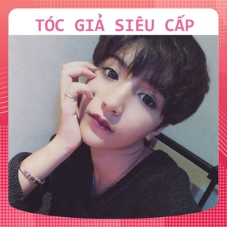 TÓC TÉM TOMBOY CÁ TÍNH TẶNG LƯỚI TRÙM