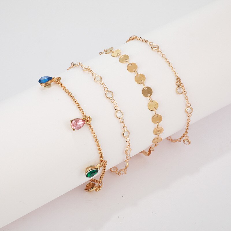 Set Shell Pendant Chain Anklet Ladies Accessories Charm Anklet | BigBuy360 - bigbuy360.vn