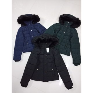 Áo phao mũ lông hàn quốc hãng KIABI