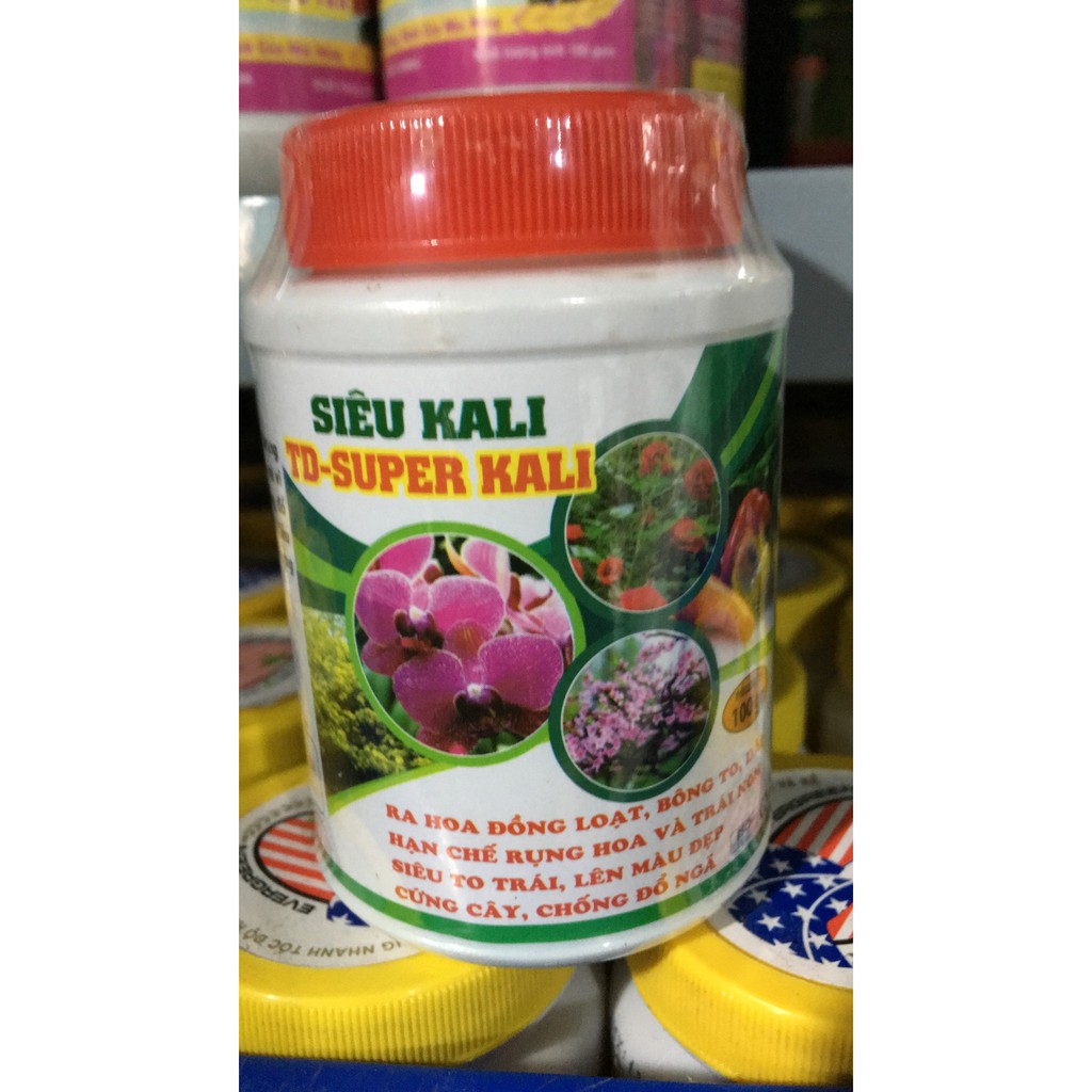 Sản phẩm SuperKali dành cho hoa lan cây cảnh 100g