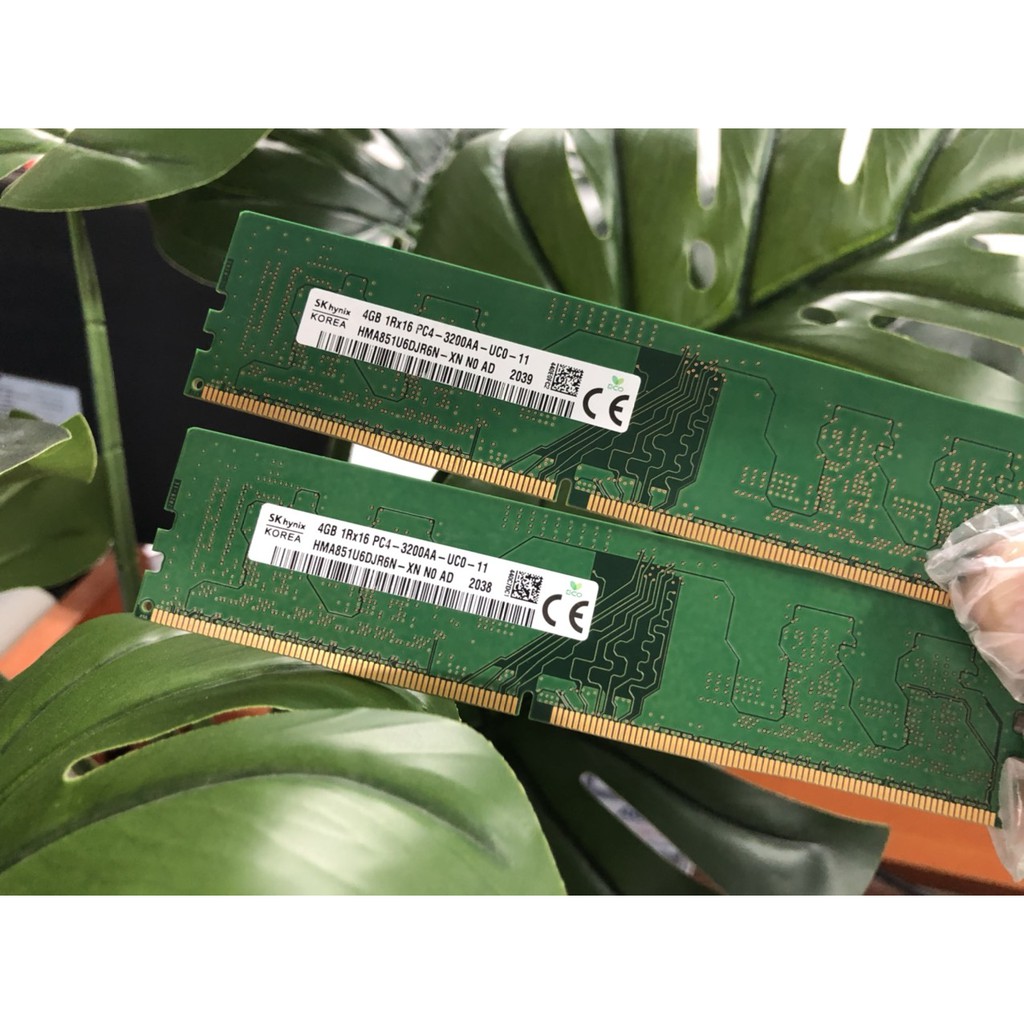 Ram PC SK Hynix 4GB DDR4 3200MHz Chính Hãng Mới - Bảo hành 36 tháng 1 đổi 1