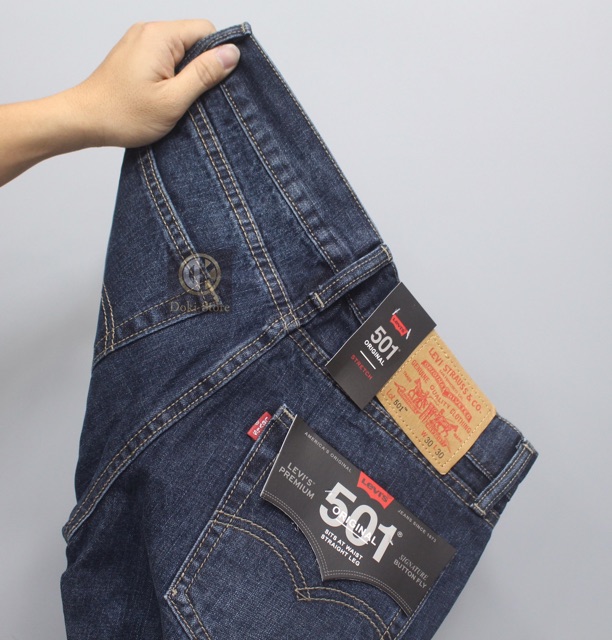 Quần Jean Ống Suông Nam Xanh Đậm SN, Quần Jean Nam Ống Rộng, Vải Không Co Giãn Chính Phẩm Mềm Mịn - DOKI | BigBuy360 - bigbuy360.vn