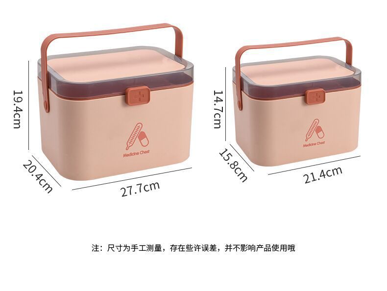 Multi-layer medical storage box with a lot of capacity